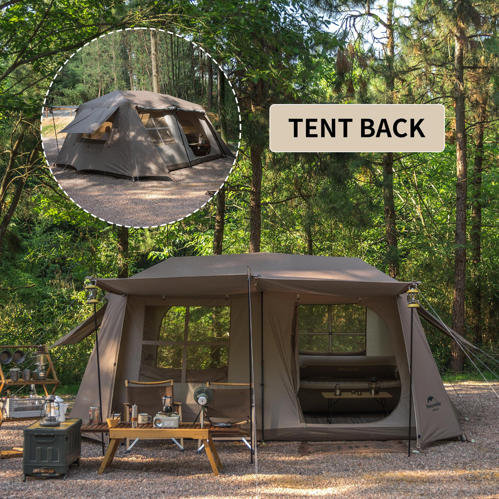 Naturehike Village Camping Tent,4/6/8 Person Tents for Camping, 60S Easy Setup I, view 8