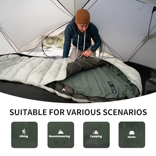 Naturehike 4.5oz Ultralight Washable Sleeping Bag Liner, Lightweight Adult Sleep