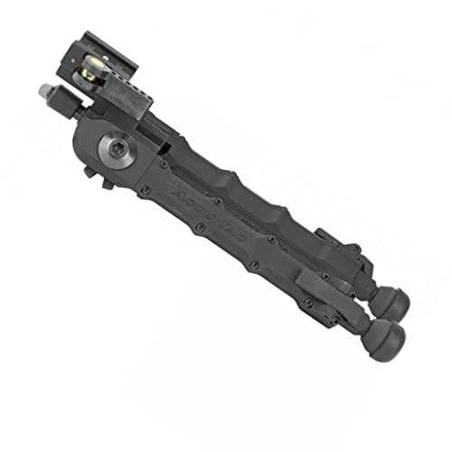 ACCU-TAC SR-5 G2, Bipod, Small Rifle Bipod, Black, view 7