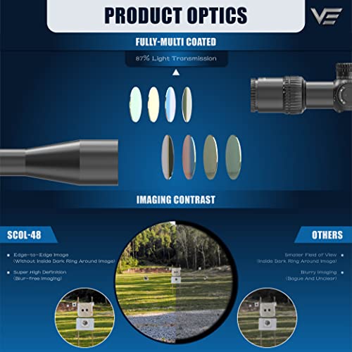 Vector Optics Veyron 4-16x44IR SFP Compact Riflescope, view 3