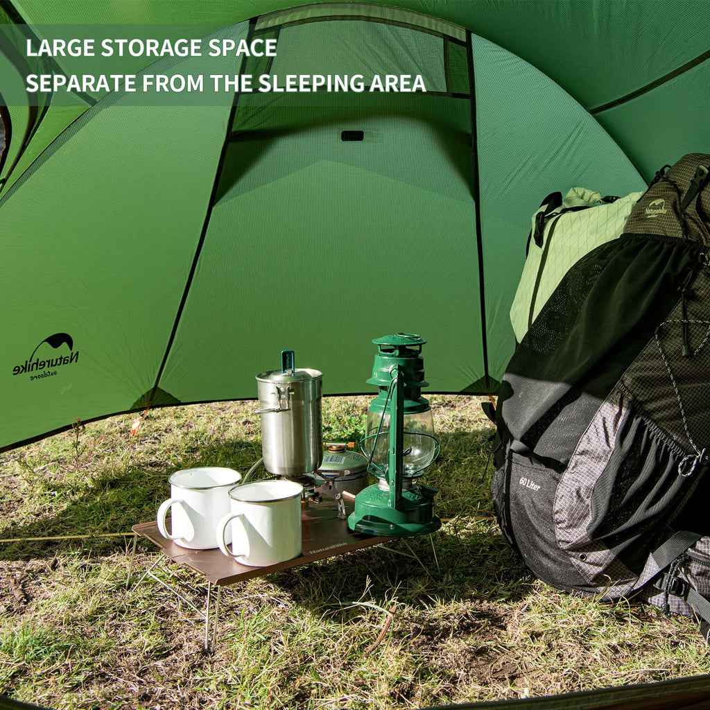 Naturehike Opalus Backpacking Tent 2-4 Person Lightweight Waterproof Camping Ten, view 7
