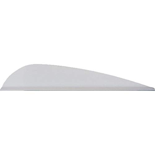 AA & E Aae Trad Vanes White 3 in. 50 Pk.