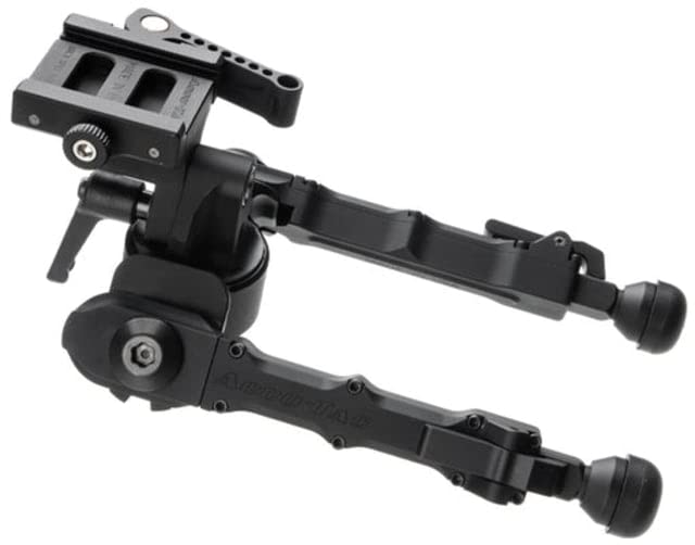 ACCU-TAC PC-4 Arca Spec QD Bipod, Flat Black, PCASQD-0400