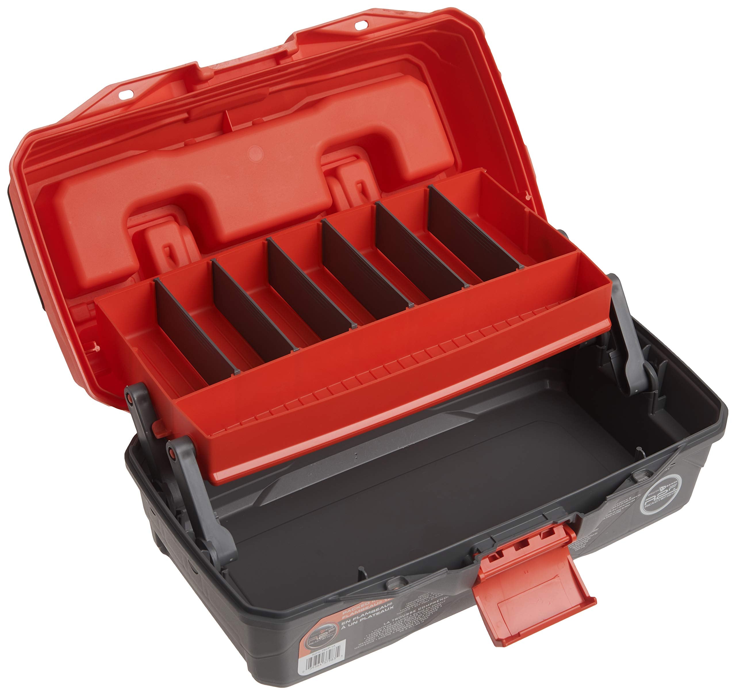 South Bend R2FK TBVP 1A R2F 62 Piece 1 Tray Tackle Box