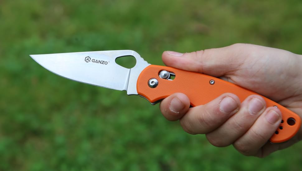 Ganzo G729-ORFolding Pocket Knife 440C Stainless