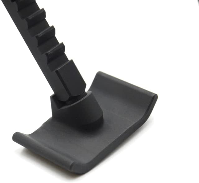 Accu-Tac Sled Feet, Mil-Spec Type III Hard Anodized, Flat Black, SF-A000, view 3
