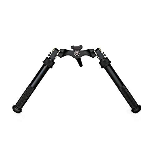 Atlas Super Cal BT72 Bipod - Two-Screw 1913 Rail Clamp, Black