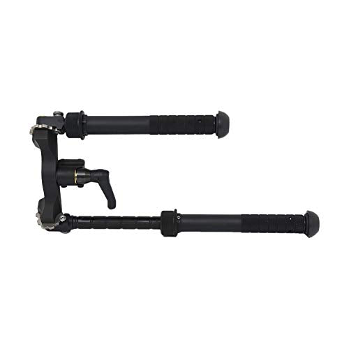 Atlas Super Cal BT72 Bipod - Two-Screw 1913 Rail Clamp, Black, view 4
