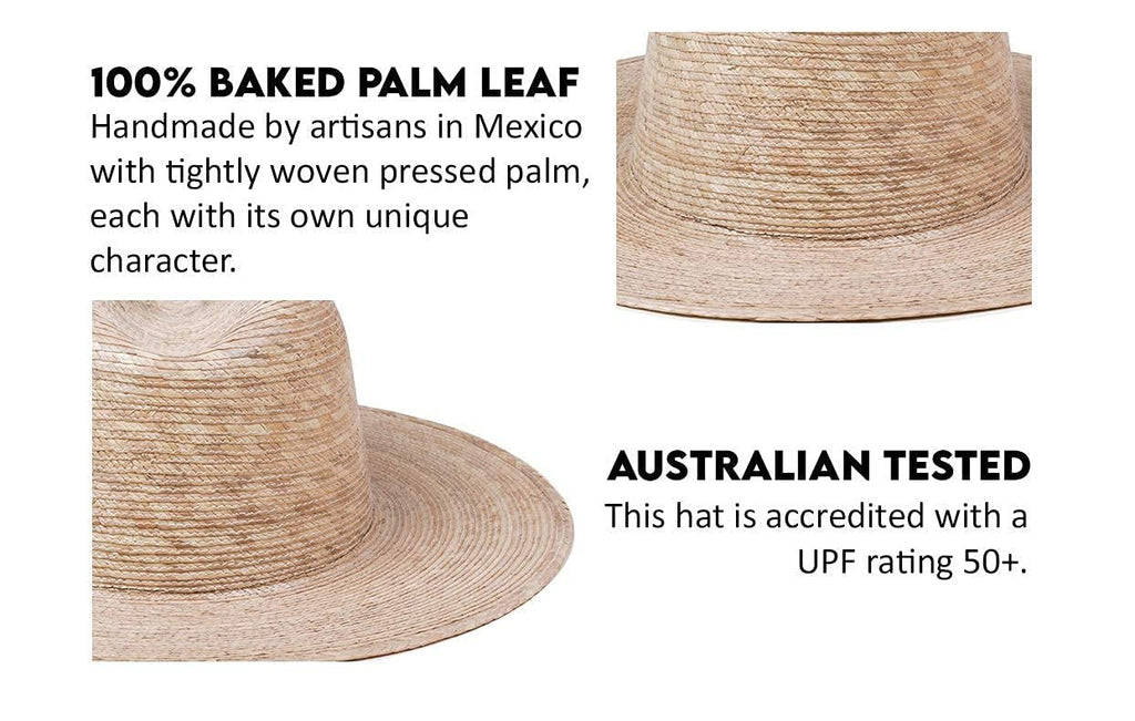 Lack of Color Women's Palma Fedora (Small/Medium, Natural), view 6