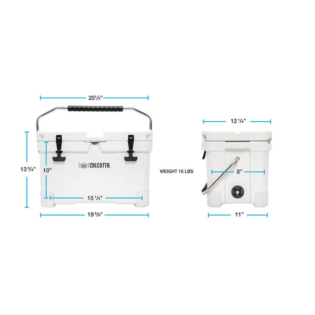 Calcutta Hard Cooler | Insulated Outdoor Ice Chest Keeps Ice for 5 Days | Portab, view 7