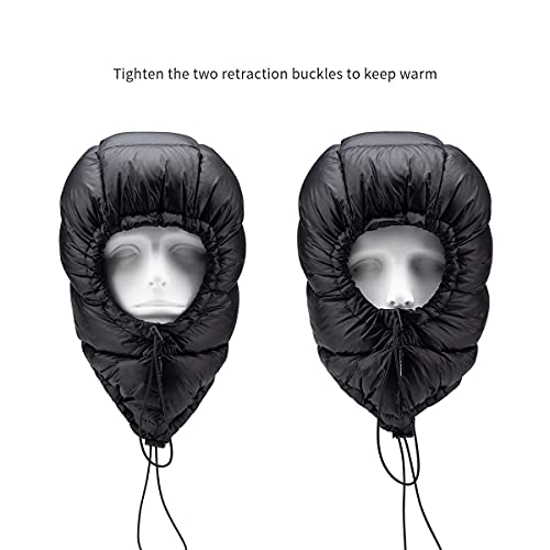 Naturehike Winter Down Hood Outdoor Windproof Down Cap Warm Goose Down Hat for H, view 5