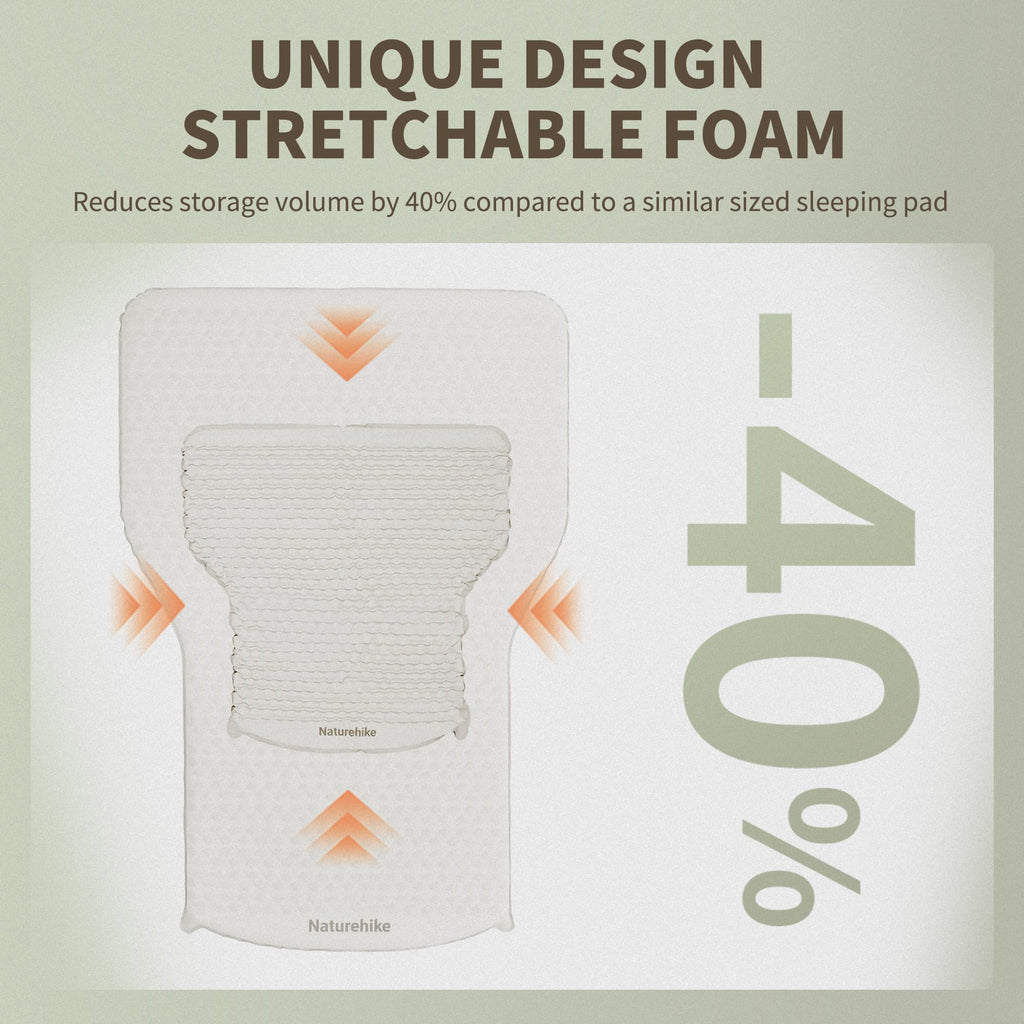 Naturehike 2.56’’ Thickened Car Mattress for SUV Camping, Self Inflating Sleepin, view 6