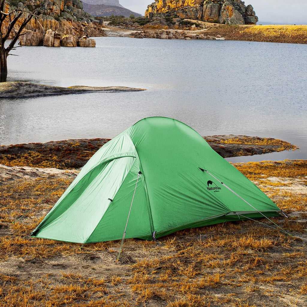 Naturehike Cloud Up Free Standing 2 Person Backpacking Tent Ultralight Nylon Dou, view 3