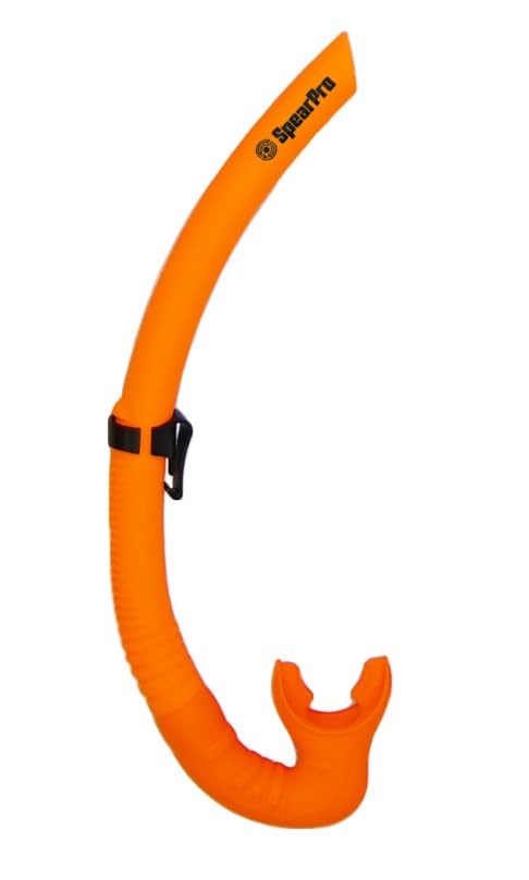 SpearPro Isla Snorkel for Snorkeling, Scuba Diving, Swimming- J Style -