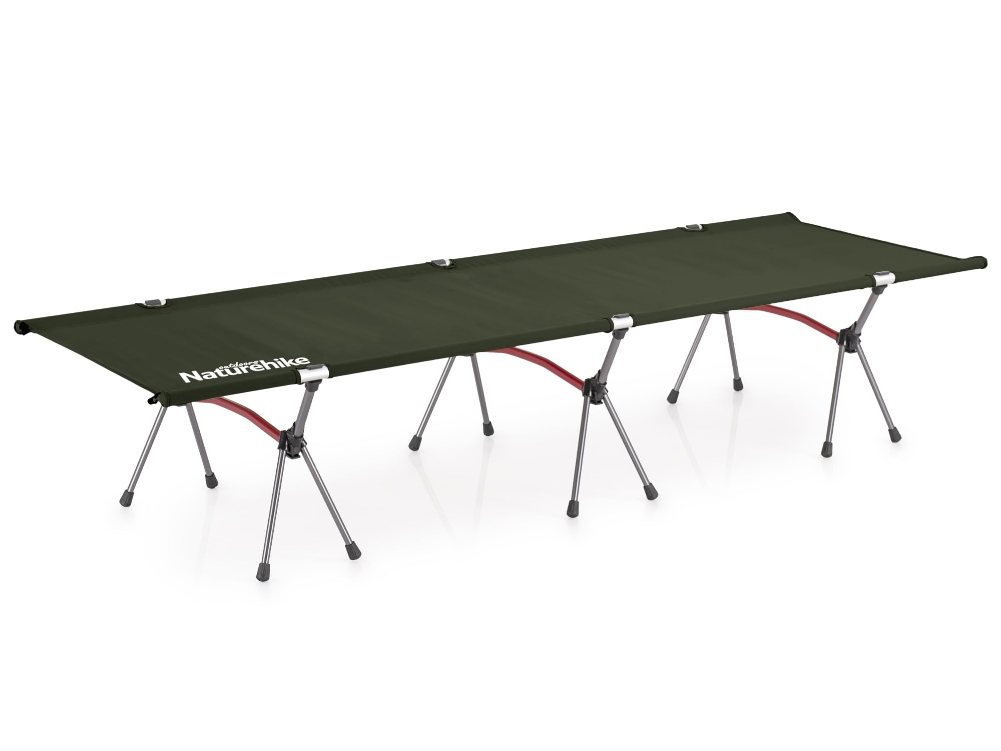 Naturehike ArmyWild Folding Camping Cot, Height Adjustable Ultralight Backpackin