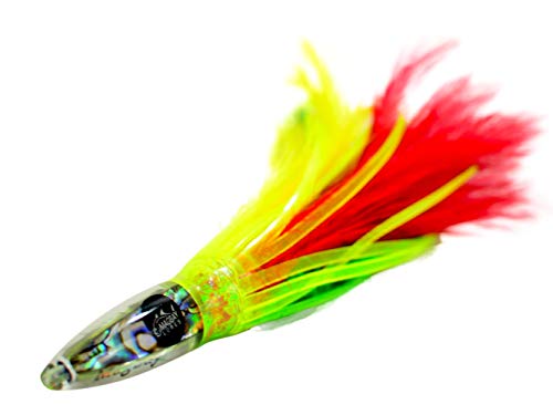 MagBay Premier 6" Tuna Feather Lures - Trolling Feathers, view 2