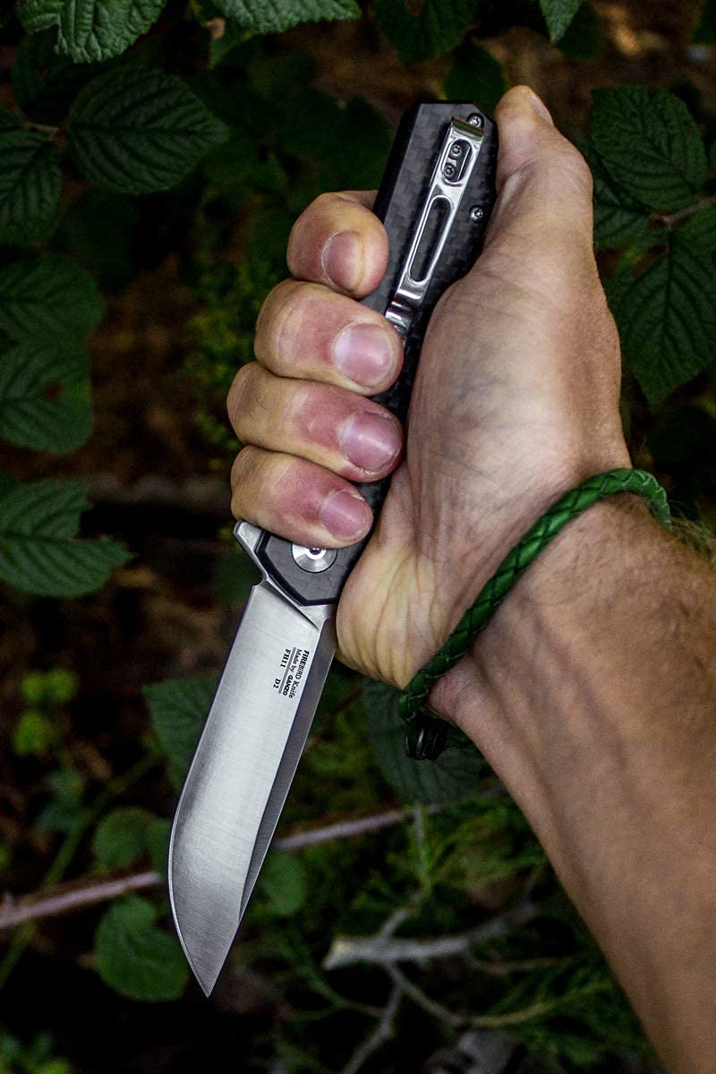 GANZO Firebird FH11 Top Pocket Folding Knife D2 Steel Flip, view 6