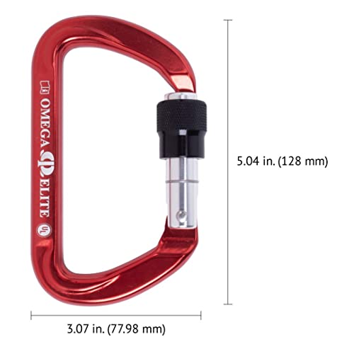 Rock-N-Rescue Heavyweight Nylon Tubular Webbing Orange 100 ft Bundle w/Elite Scr, view 6