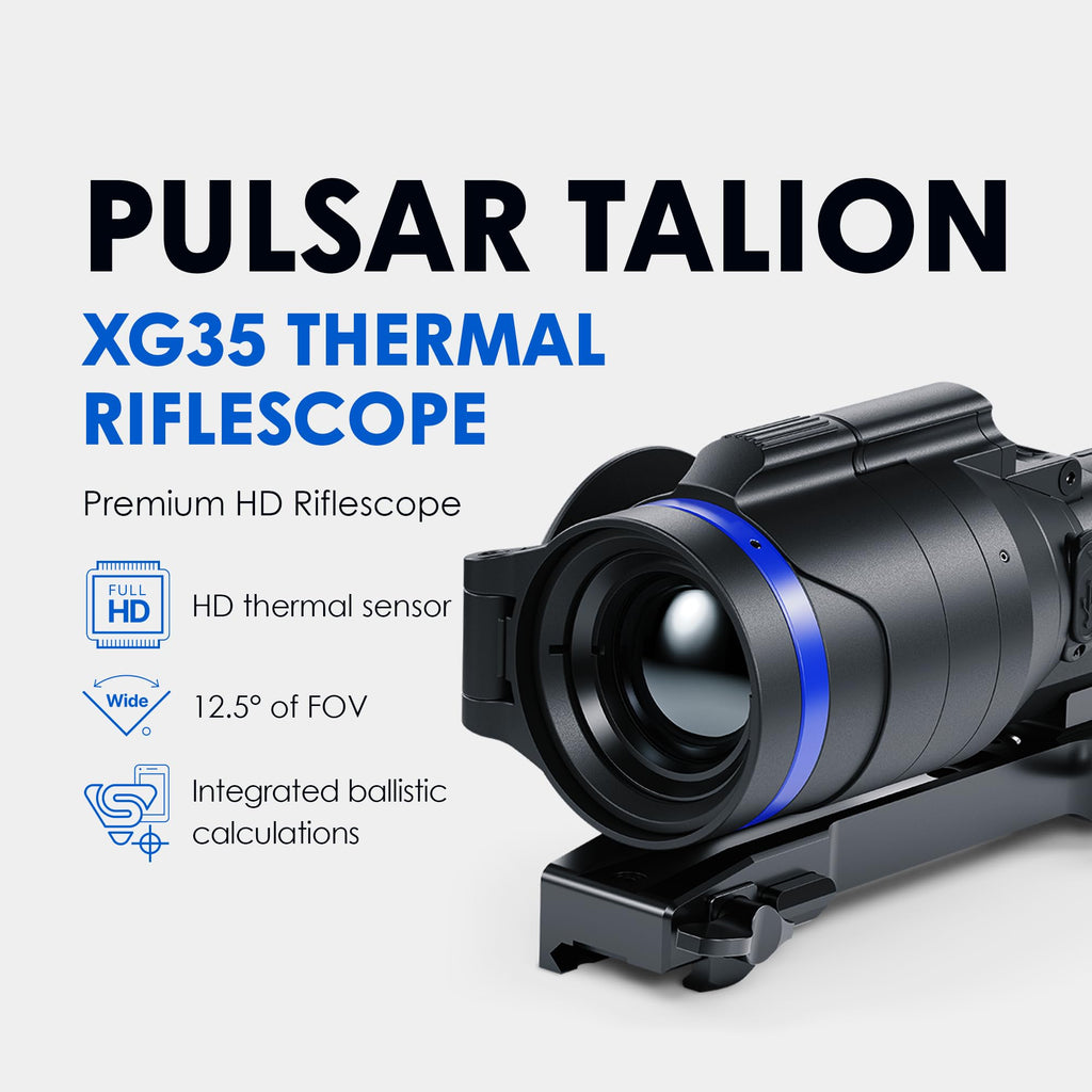 Pulsar Talion XG35 Thermal Riflescope + Mount, view 2