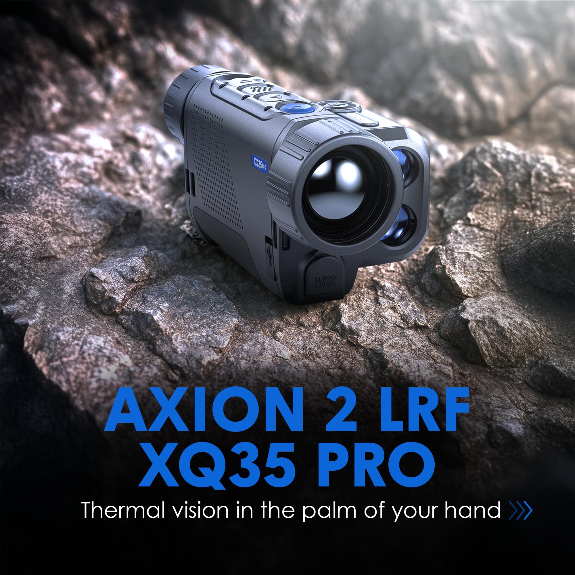 Pulsar Axion 2 LRF XQ35 Pro Thermal Monocular with Laser Range Finder