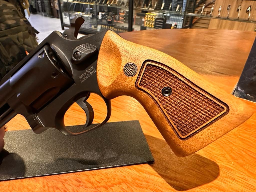 MBT GRIPS/Wood Grips Rossi RP 63 Vintage Model, Open Back, Model Rounded, view 5