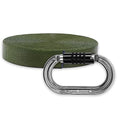 Rock-N-Rescue Heavyweight Nylon Tubular Webbing OD Green 25 ft Bundle w/Raider Q