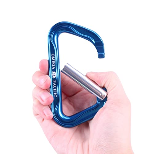 Omega Pacific Standard D Aluminum Keylock Straightgate Blue