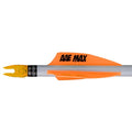 AAE Plastifletch Max Shield Vanes (100 Pack), Orange, 2"