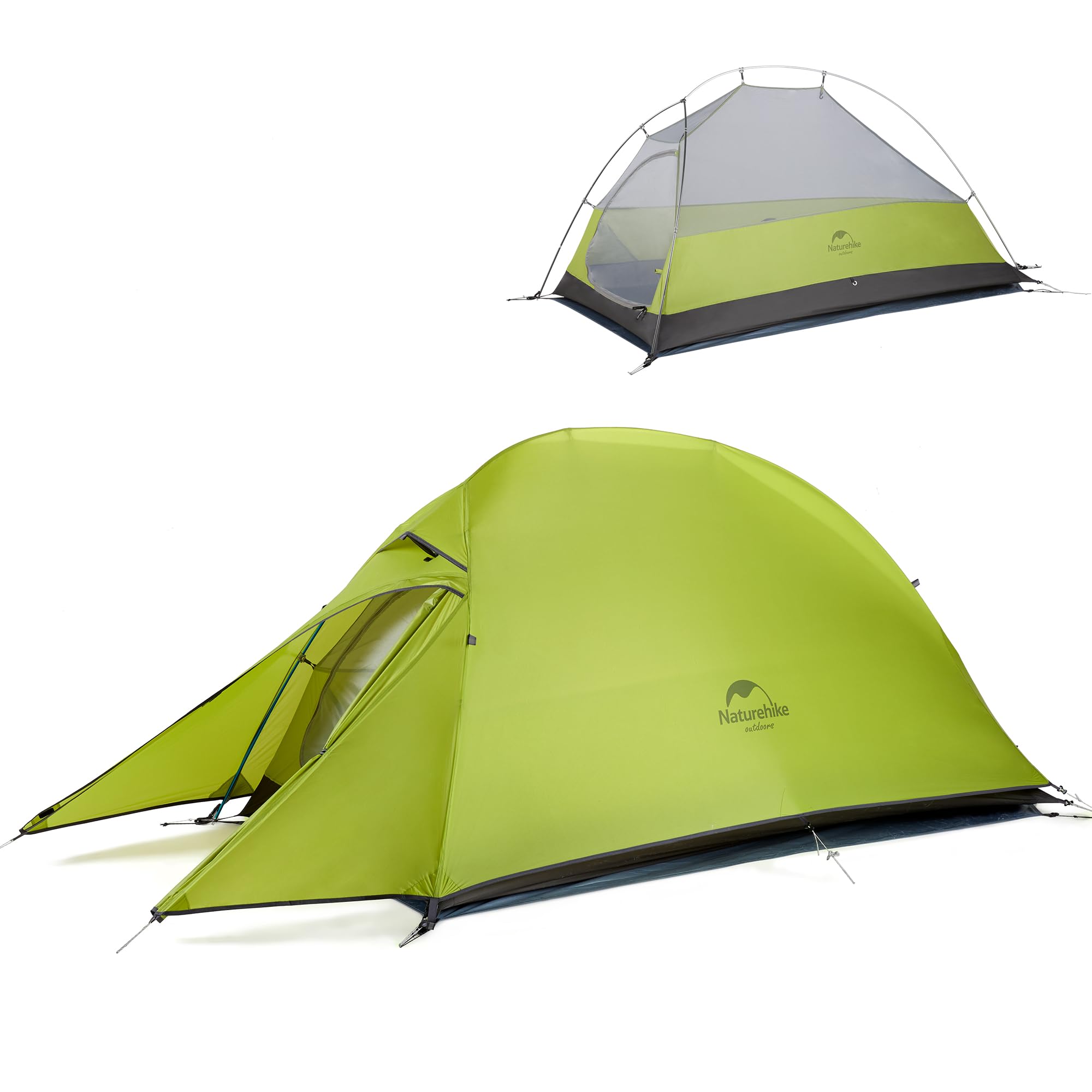 Naturehike Cloud-Up 1 Person Lightweight Backpacking Tent with Footprint - 3 Sea