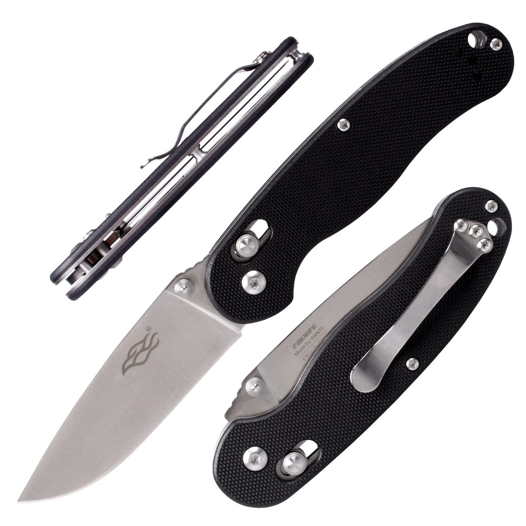 Firebird GANZO FB727S-BK Folding Pocket Knife 440C Stainless
