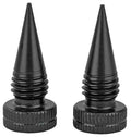 ACCU-TAC LR-10 G2 Bipod Spike Set, Black, One Size (LRS-0200)
