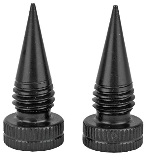 ACCU-TAC LR-10 G2 Bipod Spike Set, Black, One Size (LRS-0200)