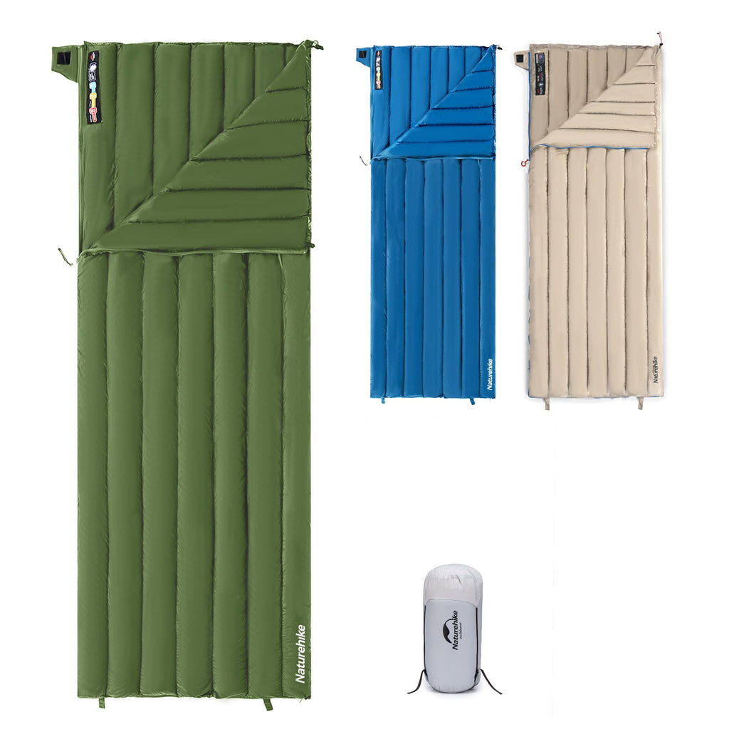 Naturehike 1.25lbs Ultralight Sleeping Bag, 800 Fill Power Goose Down Sleeping B