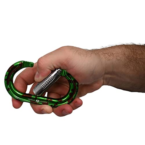 Omega Pacific Raider+ Aluminum Keylock 3-Stage Quik-Lok Raadioactive