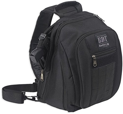 Bulldog Cases Small Sling Pack Black, 14" H x 10" W x 7" D