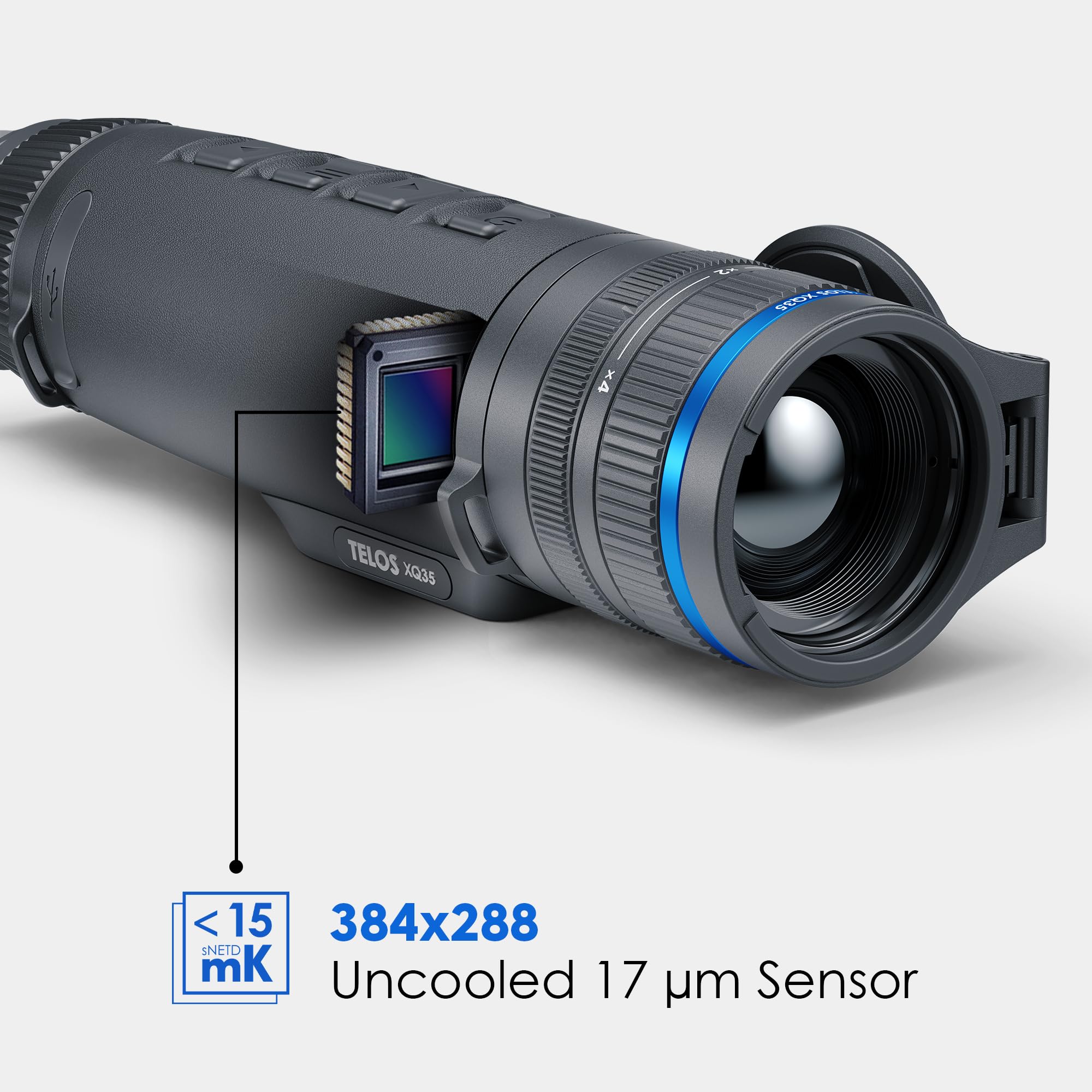 Pulsar Telos LRF XQ35 Thermal Imaging Monocular with Laser Range Finder