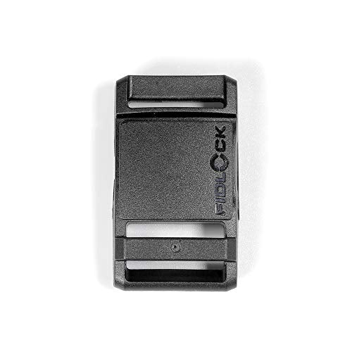 Fidlock Magnetic Buckle - 20mm Snap Buckle - Black (3 Pack)
