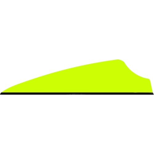 Q2i Fusion X-II SL Vanes Neon Yellow 1.75 in. 100 pk.…
