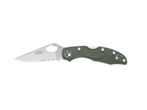 Firebird GANZO F759MS-GR Serrated Blade Pocket Folding Knife 440C, view 2