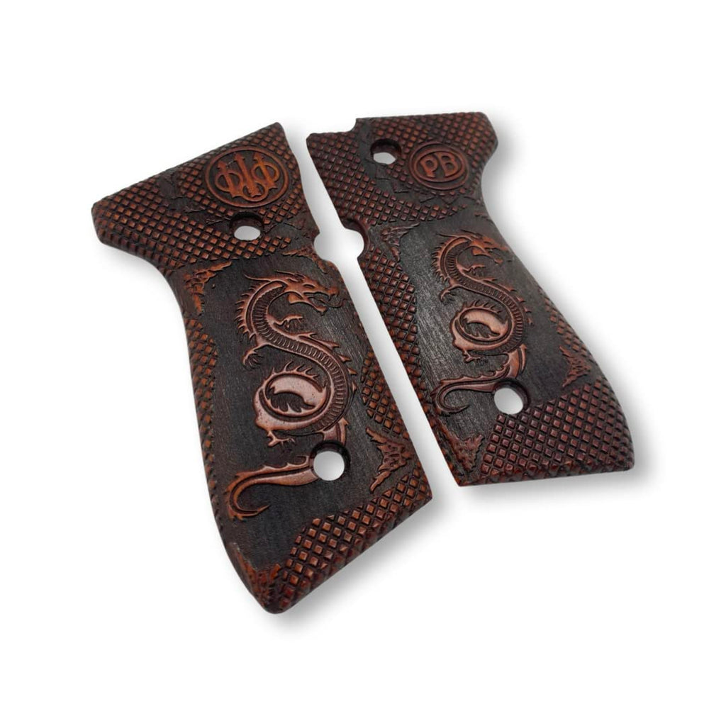 Zib Grips Wooden Handmade Grips for Beretta, view 2
