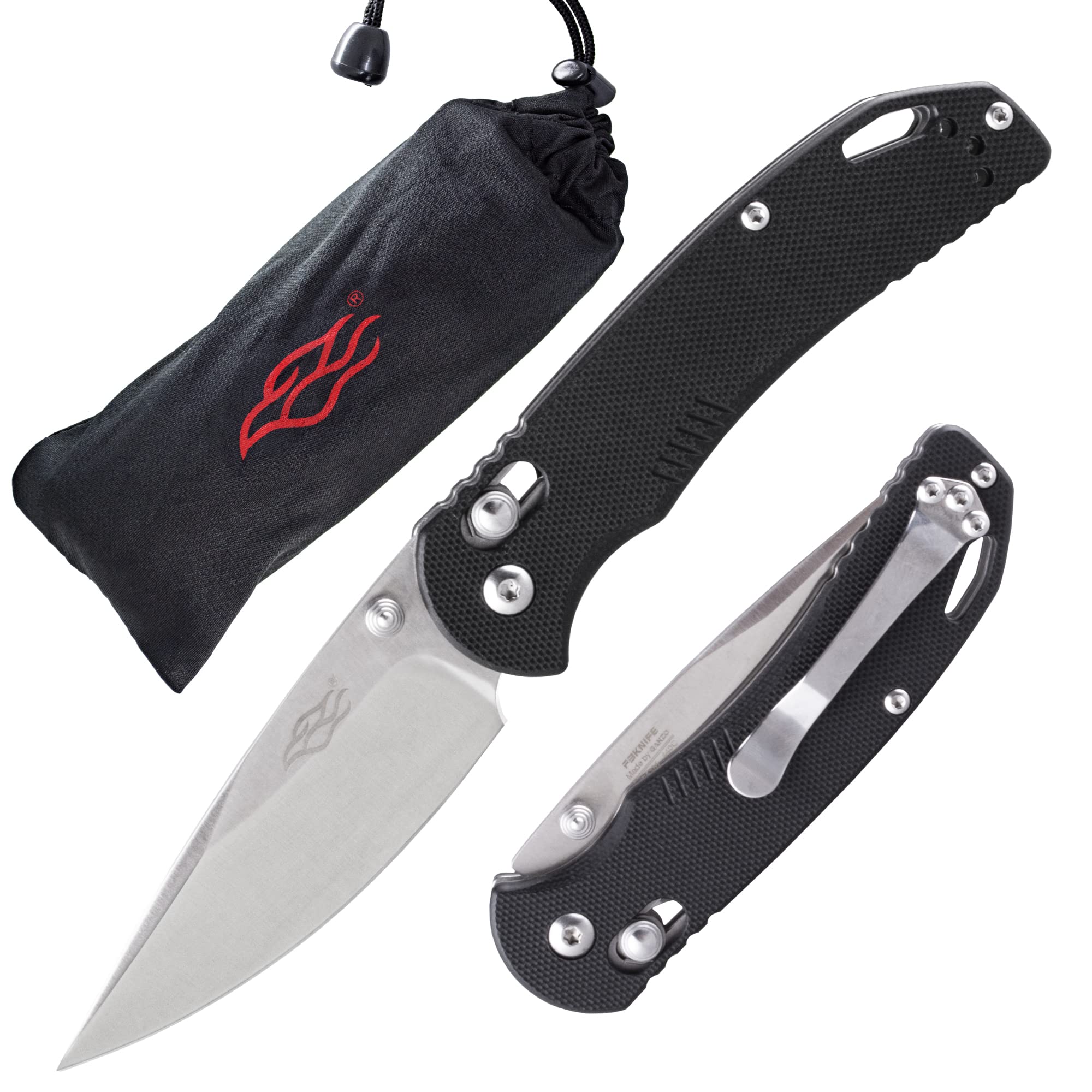 Firebird GANZO F753M1 Pocket Folding Knife G-10 Anti-Slip