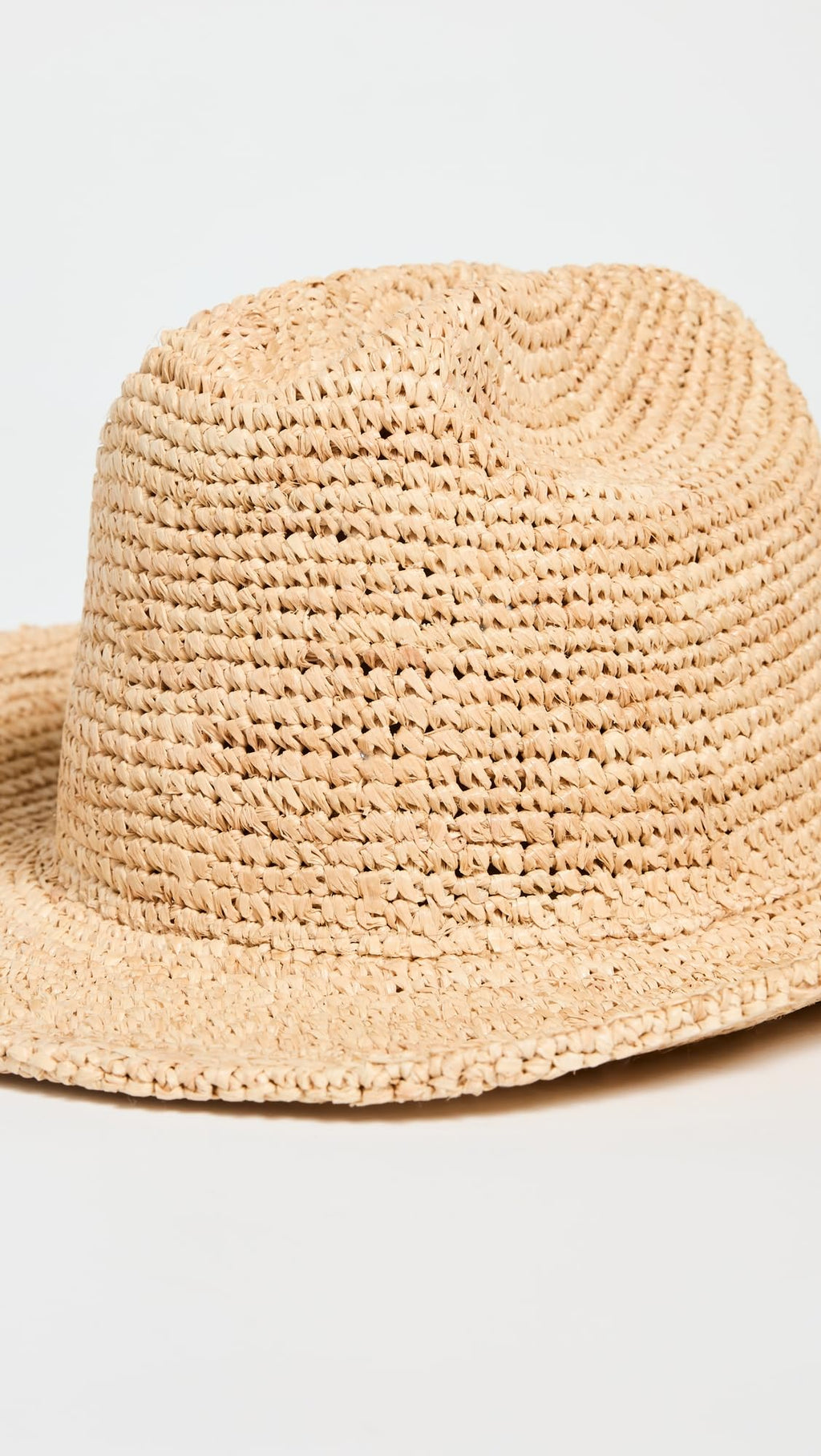 Lack of Color Women's Raffia Cowboy Hat, Natural, LG (59cm), view 3