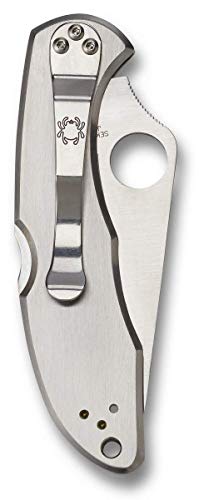 Spyderco Knives Delica 4 Serrated Edge Pocket Knife, view 2