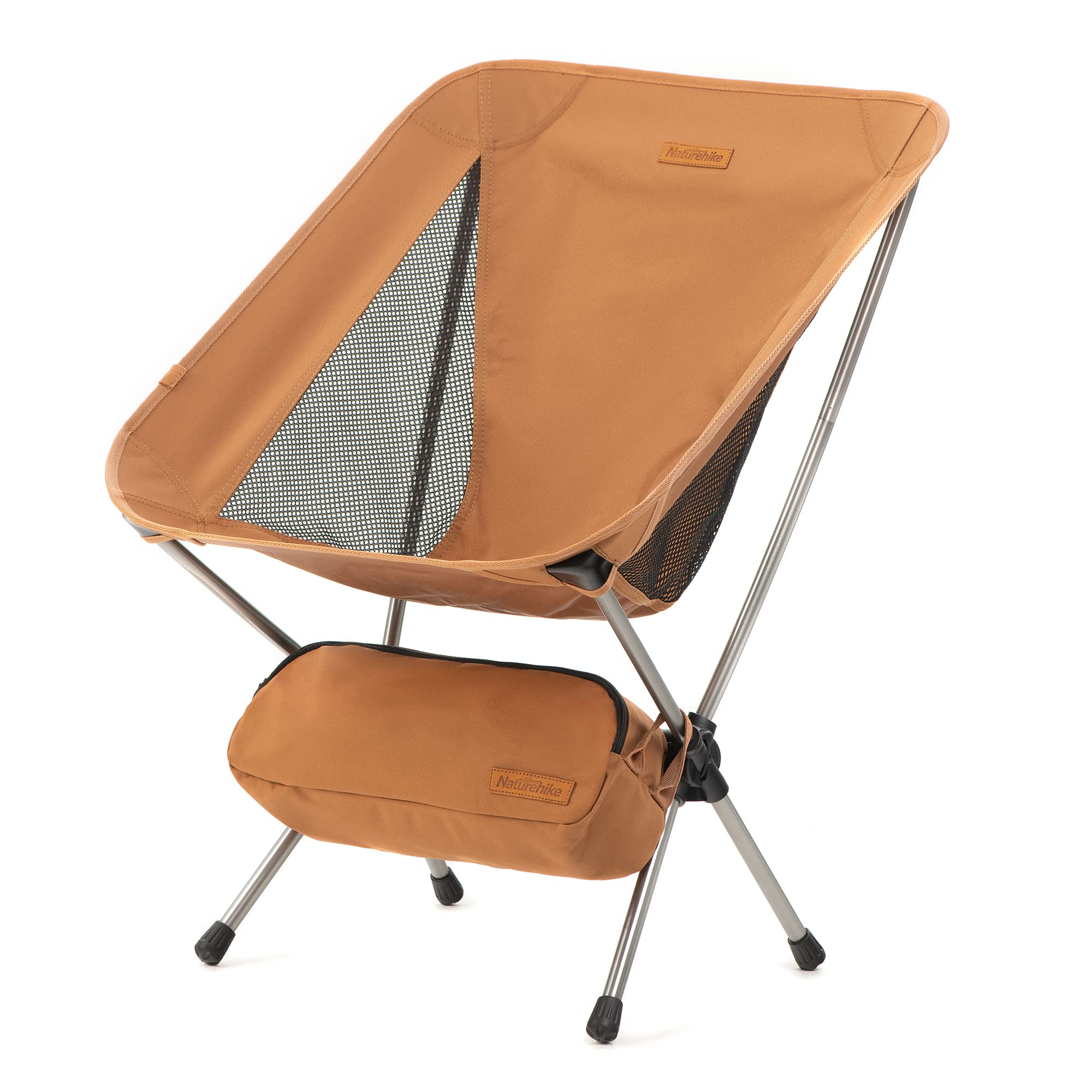 Naturehike YL08 Ultralight Camping Chair, 2.12 LBS Portable Backpacking Chair wi