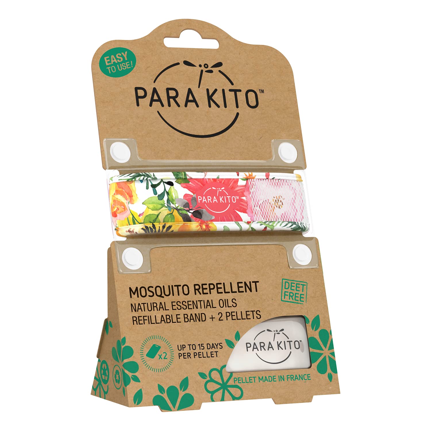 PARA'KITO Mosquito Insect & Bug Protection Wristband
