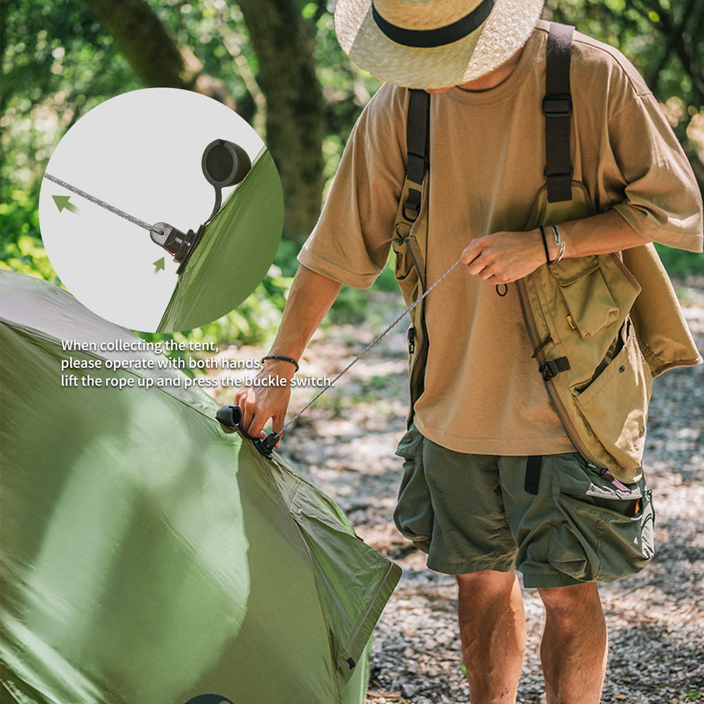 Naturehike Canyon 2 Person Pop Up Tent, Easy Set up Instant Tent for Two Person,, view 3