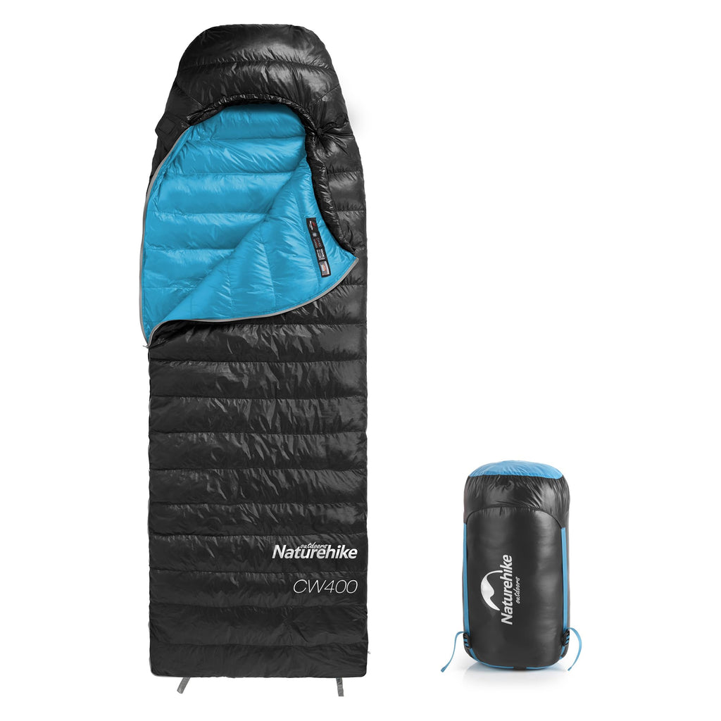 Naturehike Ultralight Duck Down Cold Weather Sleeping Bag, 750FP Compact Sleepin