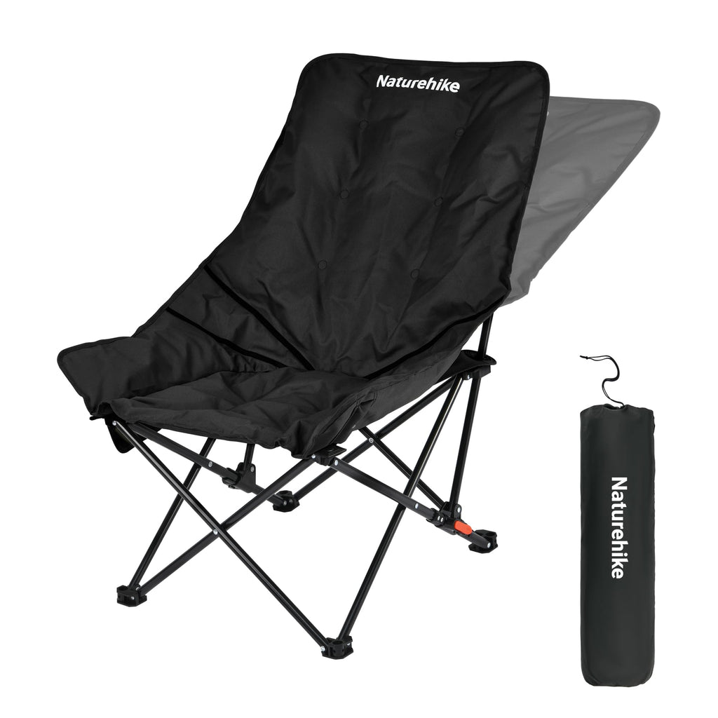 Naturehike Seastar Padded Camping Chair, Oversized 2-Position Adjustable Folding