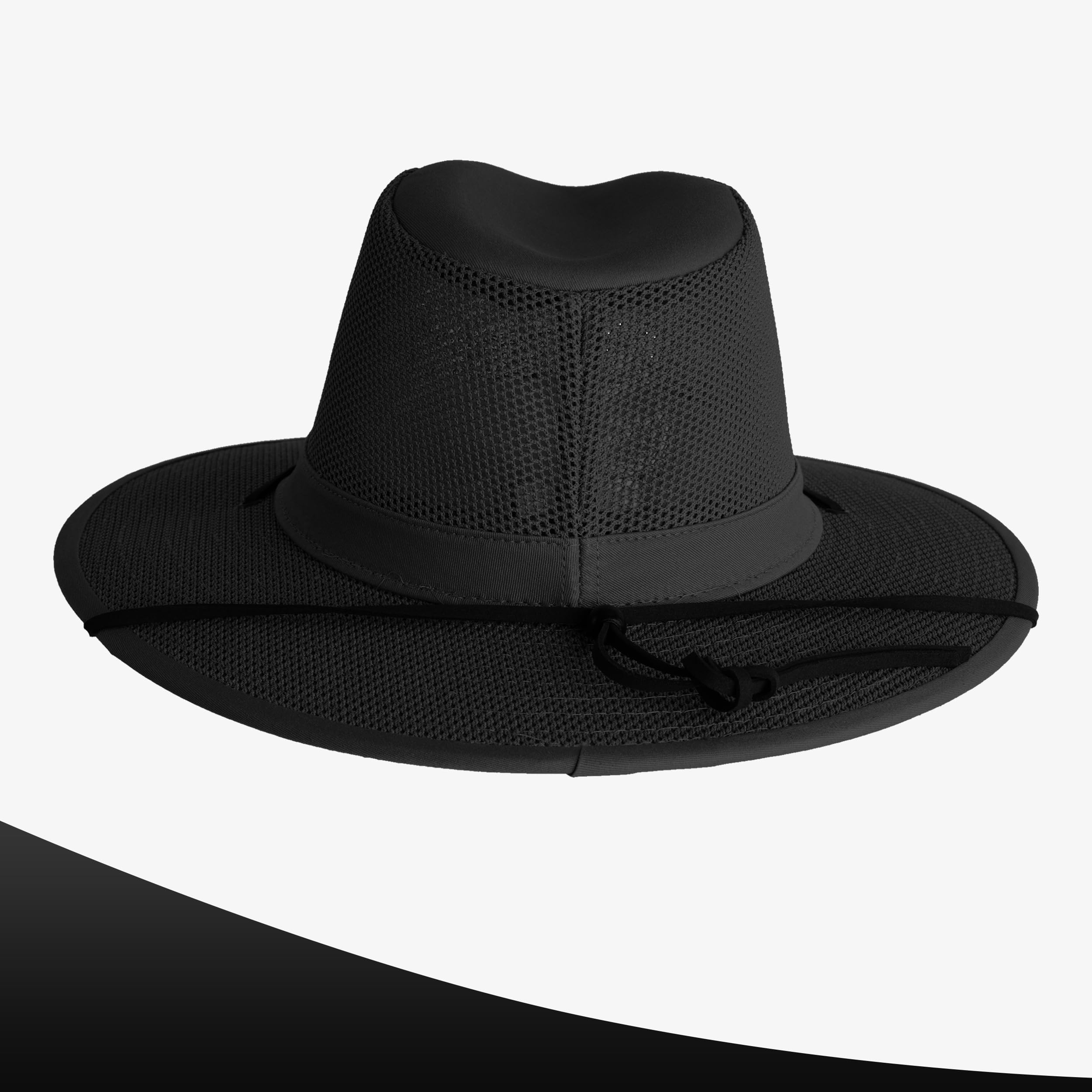 Henschel Hats Aussie Breezer Original - Wide-Brim Sun Hat for Men with Adjustabl
