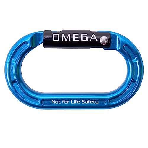 Micro Raider Mini Oval Carabiner - Hot Forged Aluminum Climbing Connector - 4kN